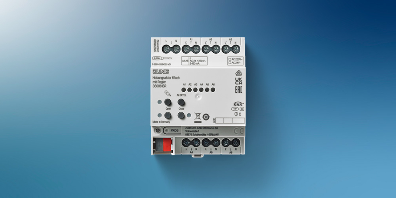 KNX Heizungsaktor 6-fach bei Schwäbischer Industrie- und Elektroservice in Ehingen